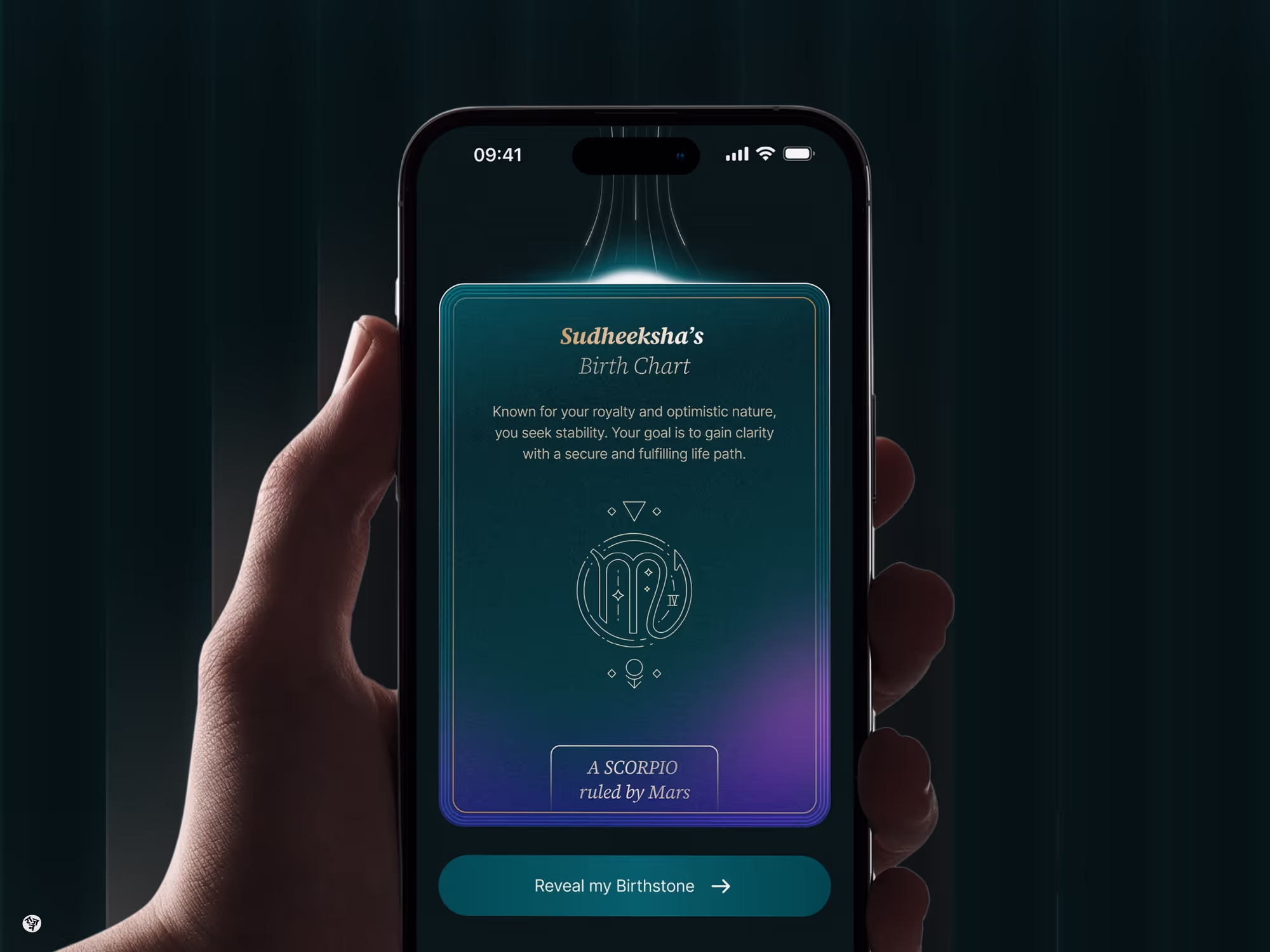 NEK special birthstone UI/UX design - Rajan Dube